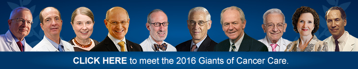 2016 Giants of Cancer Care Inductees