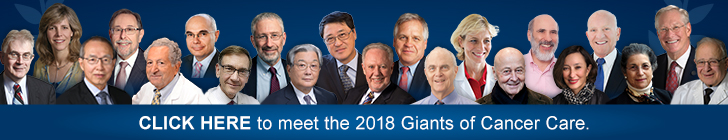 2018 Giants of Cancer Care Inductees